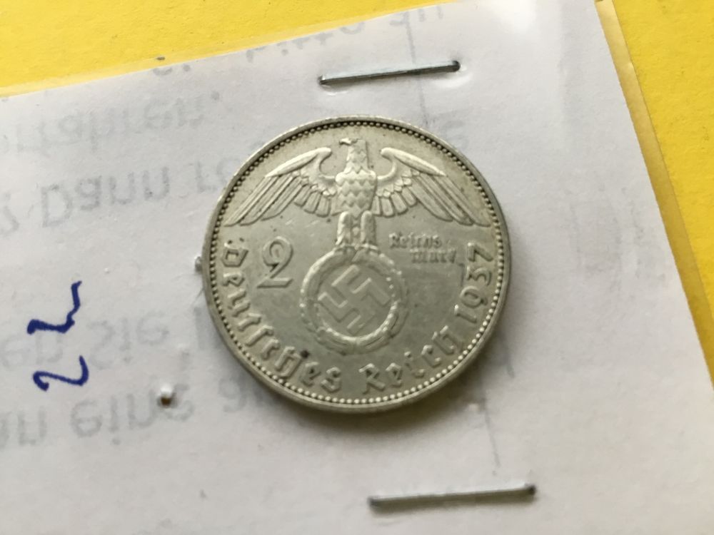 Deutsche Reich 2 Reichmark 1937 A | Kaufen auf Ricardo