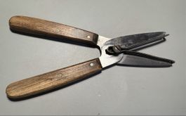 Vintages Victoria-Inox Blumen-Scheren «Cut & Hold» – Rarität