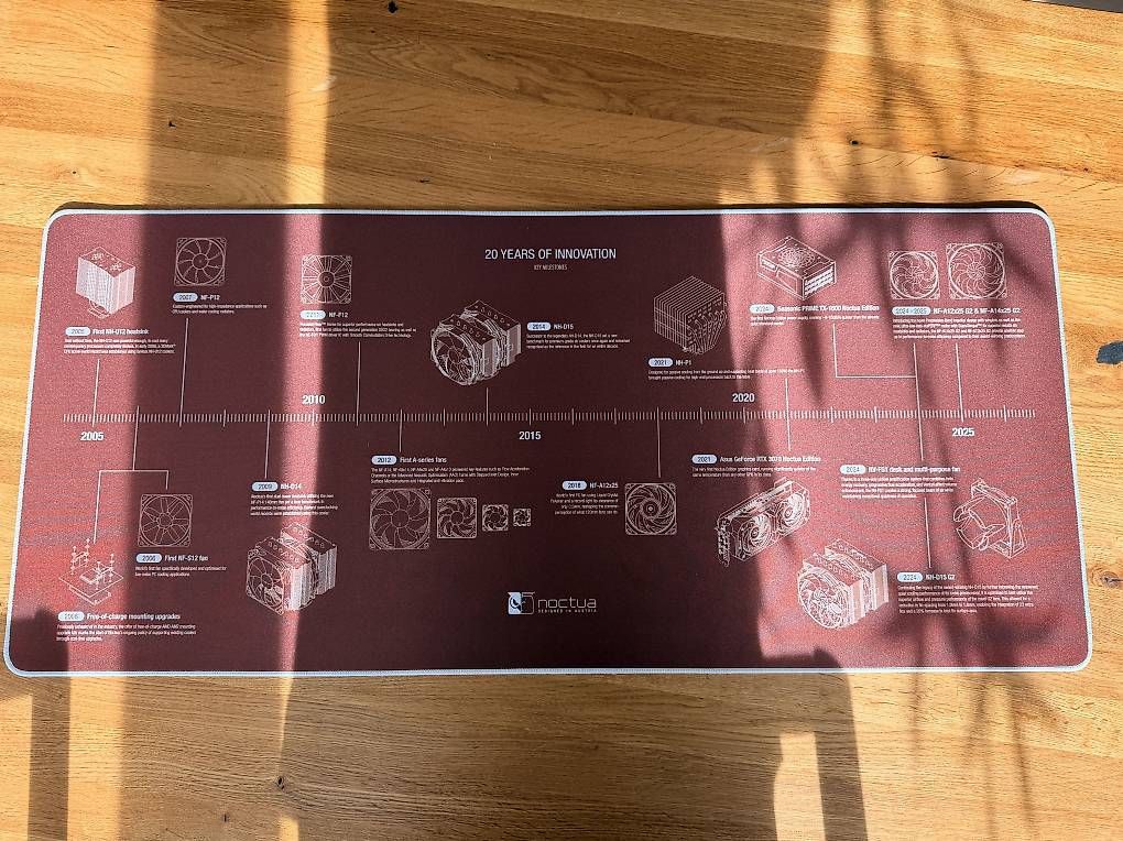 Tappetini per mouse: Noctua Mausmatte Mousepad 20-Year Anniversary – Usato da Zürich venduto da Knoedelwumms