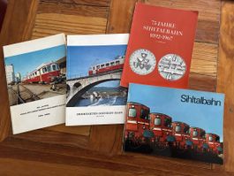 4 ouvrages Bremgarten - Dietikon, Sihltalbahn et Wolen Meist