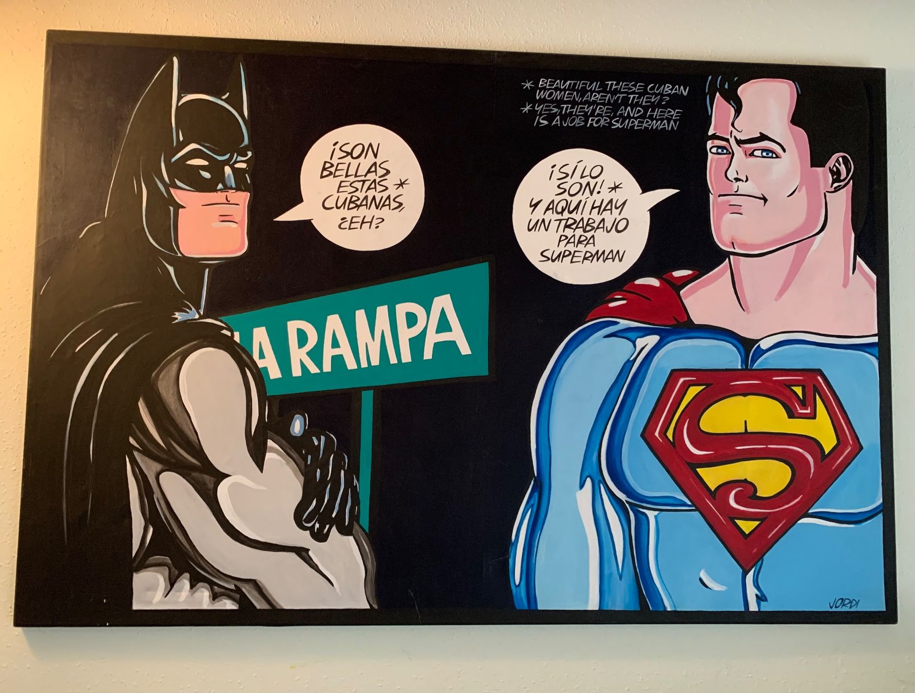 Foto & Immagini: Bedeutendes Bild Cuban Pop Art by Jordi – Usato da Bern venduto da Artbrokerswitzerland 1