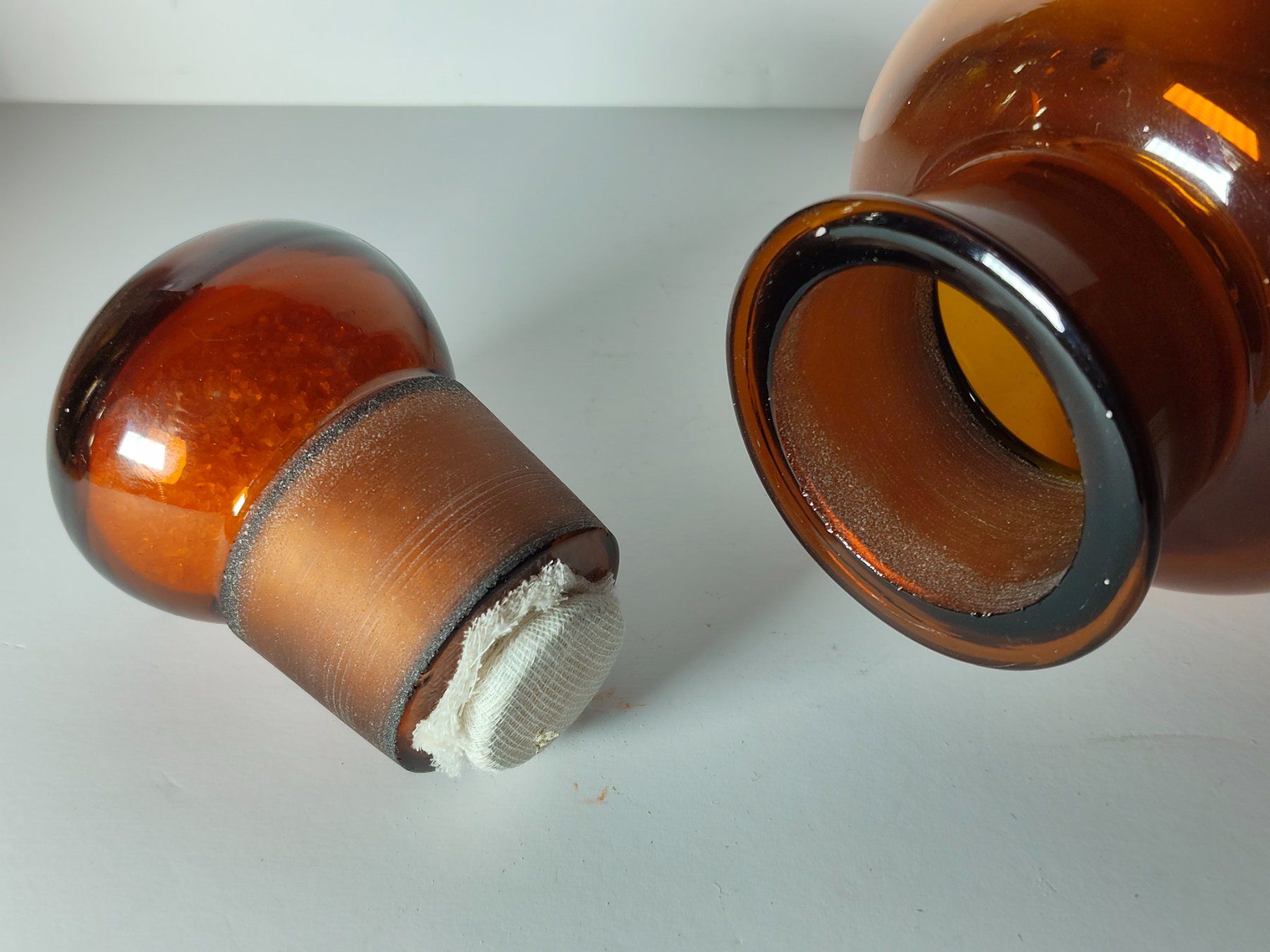 Laborzubehör: Große Apothekerflasche BELLADONNAE Um 1900 22cm – Gebraucht aus Monthey von 19_karen_84 2