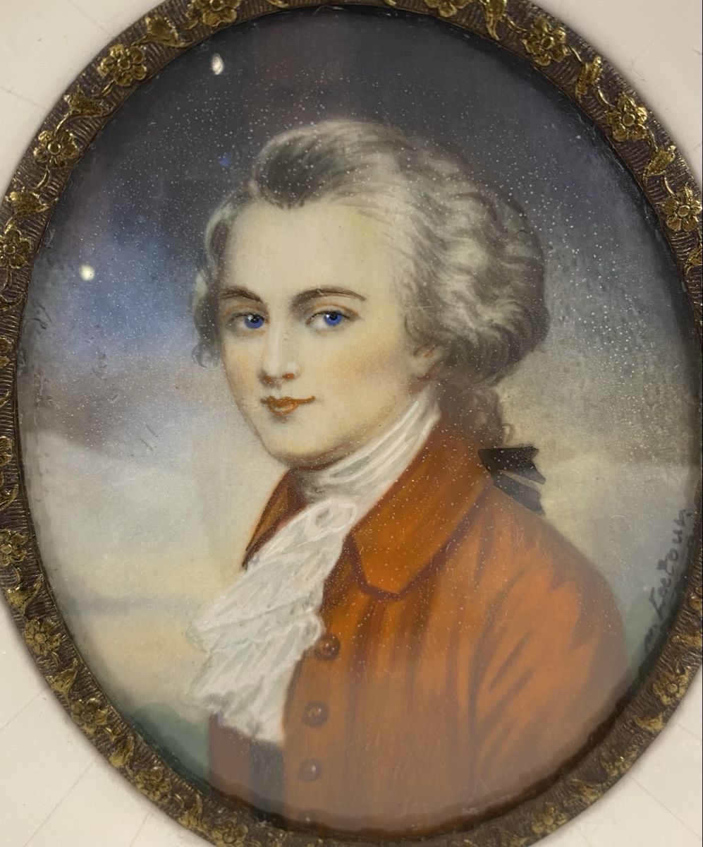 Dipinti: Miniatur Gemälde Mozart mit Schwester – Usato da Zürich venduto da ARTino 2