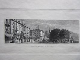 LUZERN SCHWEIZERHOF AQUATINTA