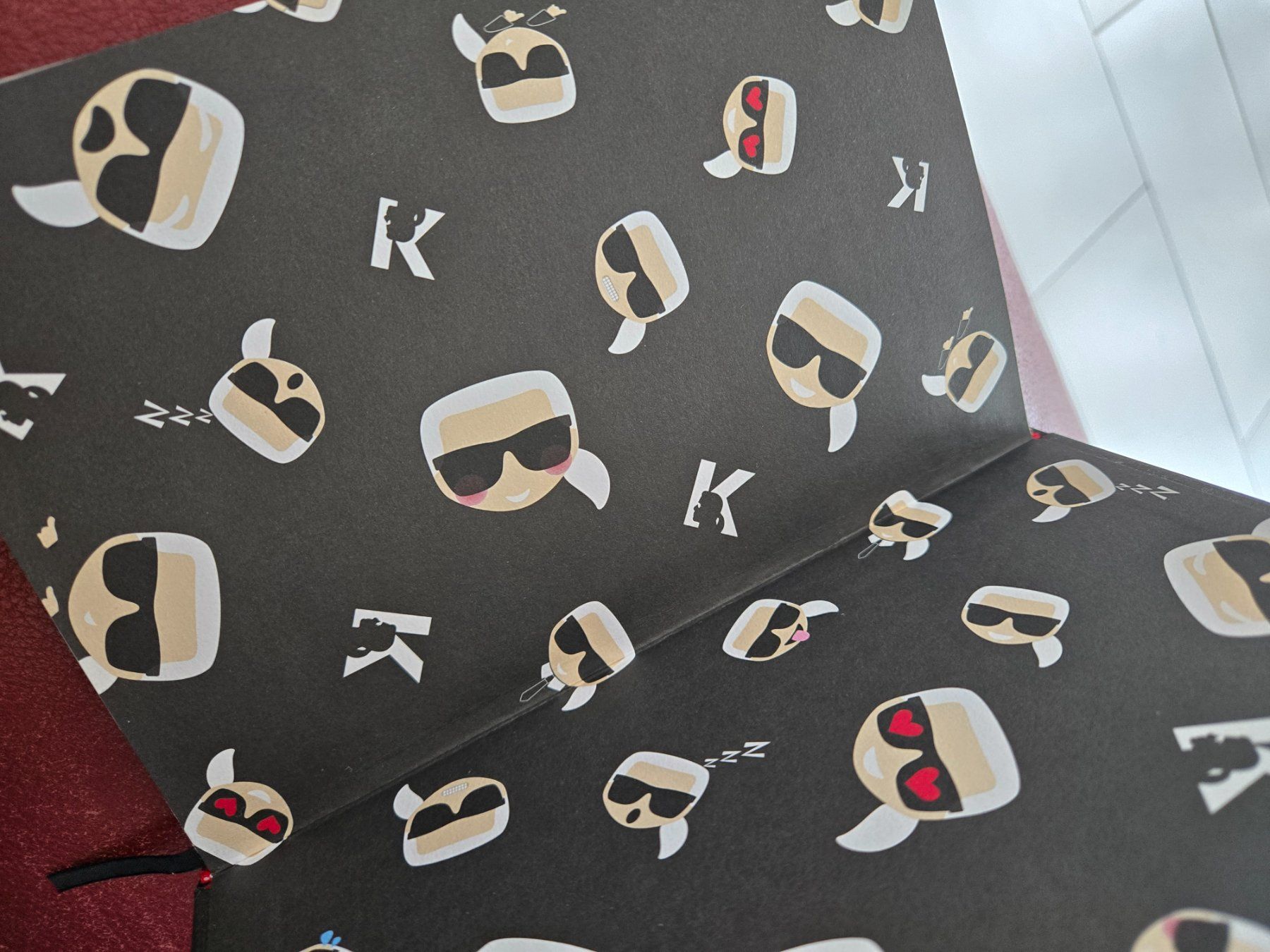 Libri: Notitzbuch, Schreibblock Karl Lagerfeld – Nuovo (secondo la descrizione) da Thun venduto da Mme.Mouton 2