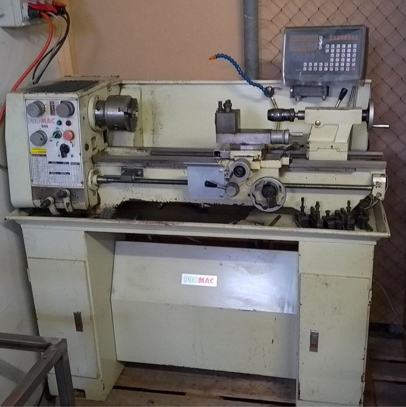 Promac Tutte le macchine: Drehbank ProMac 945 Digital – Usato da Dintikon venduto da klmag