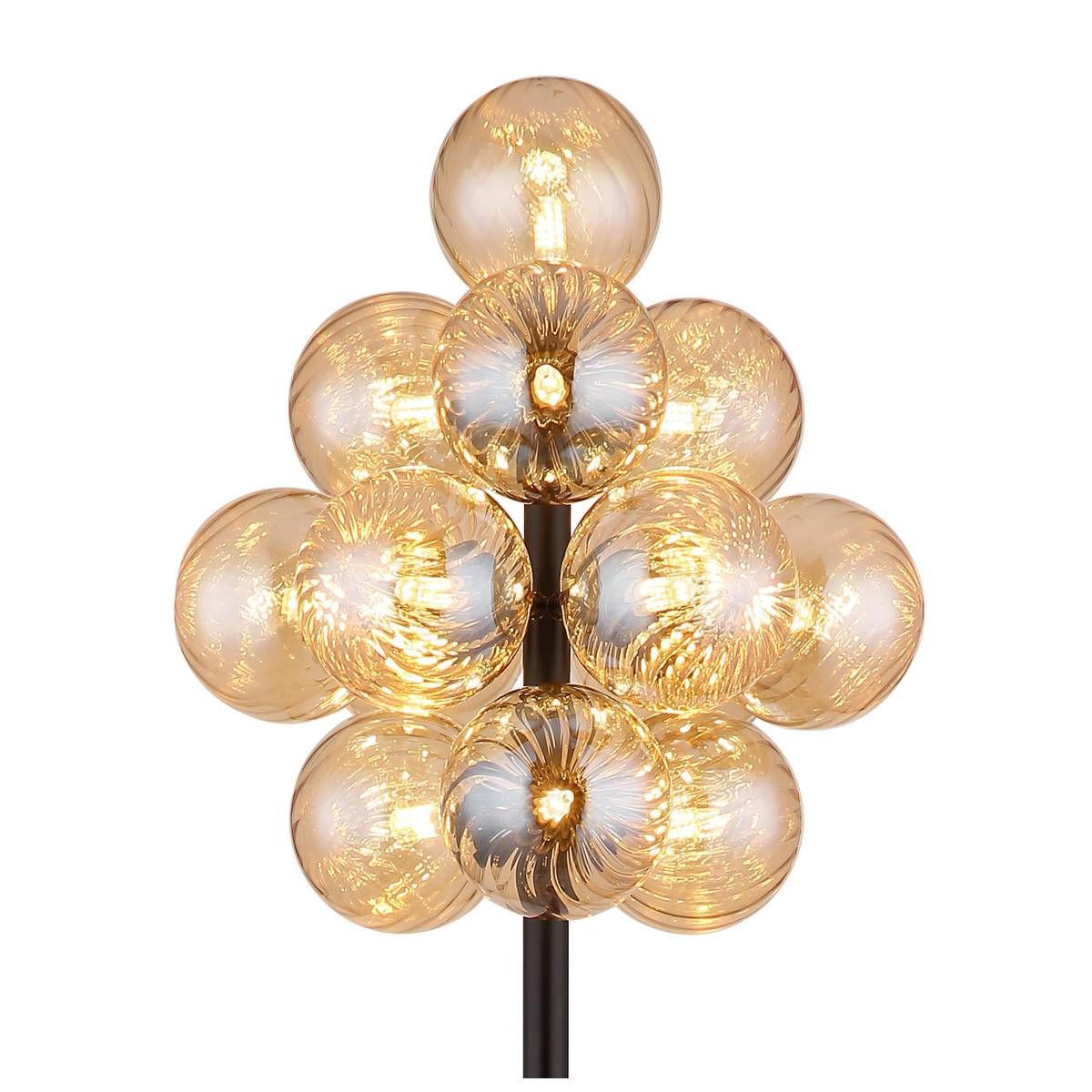 Lampade: Stehleuchte, Glas, Amber, 160 cm Höhe – Nuovo (secondo la descrizione) da Kreuzlingen venduto da Smart-Light 3