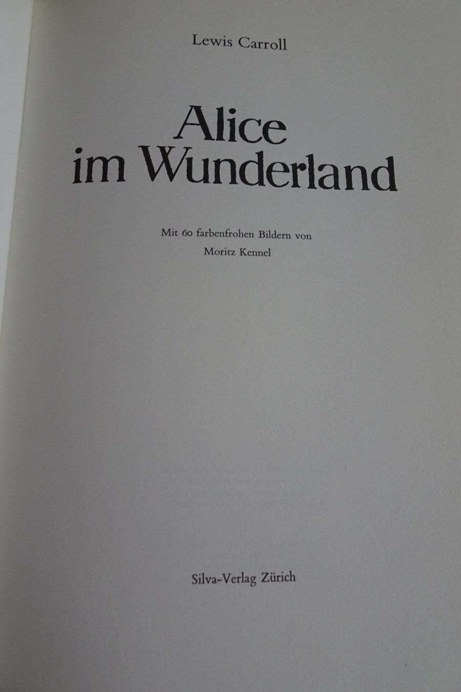 Libri: Silva Buch Alice im Wunderland – Usato da Strengelbach venduto da schmetterling20 1