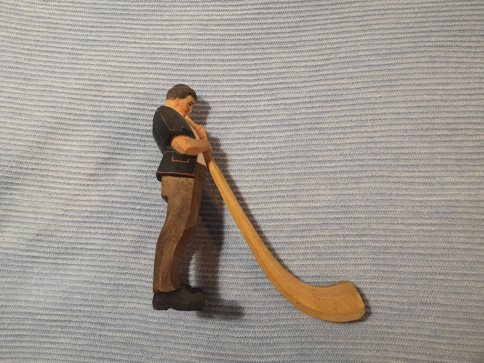 Figuren: BRIENZER SCHNITZEREI ALPHORNBLÄSER – Gebraucht aus MUEHLEBERG von Cocolinette 2