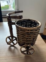 NEU** Rattan Dreirad Blumentopf - 22cm