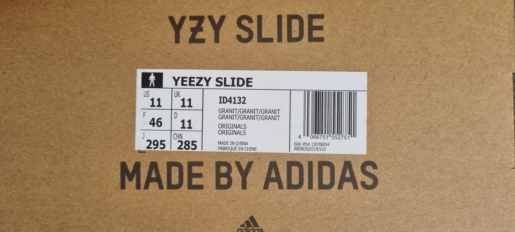 Adidas Herrenschuhe: Adidas Yeezy Slide Granit / EU 46 – Neu und originalverpackt aus Schattdorf von svt_cobra 2