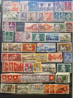 Helvetia Briefmarken Sammlung Diverse Jahrgänge & Motive ...