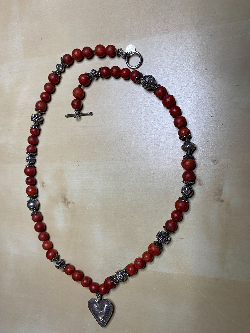 Catenine: Korallenkette mit Silber 925 – Usato da Rheinfelden venduto da Tigerlilli 1