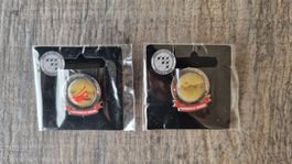 2x Patrouille Suisse Pin mit Verpackung neuwertig
