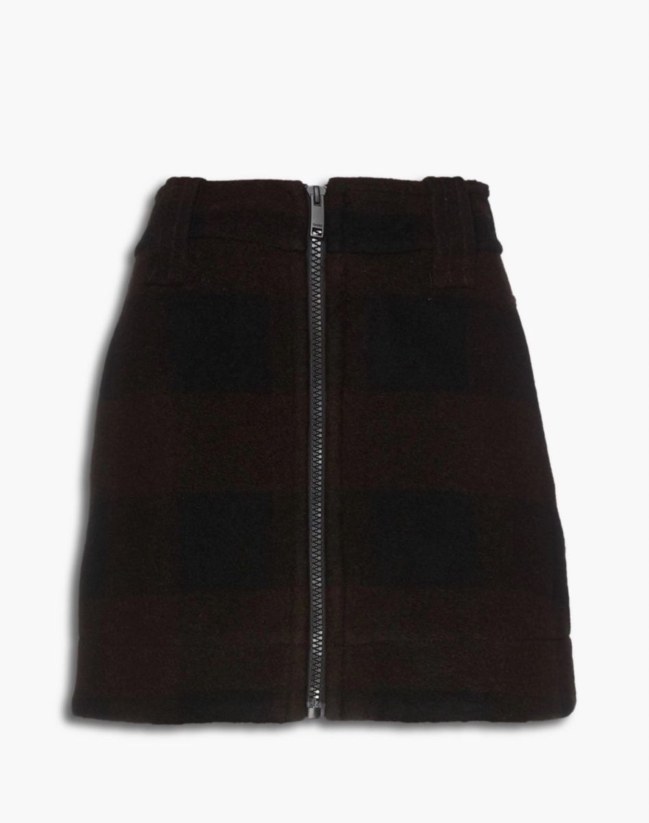 Ganni Gonne: GANNI Checked Wool-Blend Minirock – Nuovo (secondo la descrizione) da Zürich venduto da di_archive 3