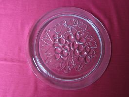 Tortenplatte Glas, Top Zustand! Evtl. Glasi Hergiswil