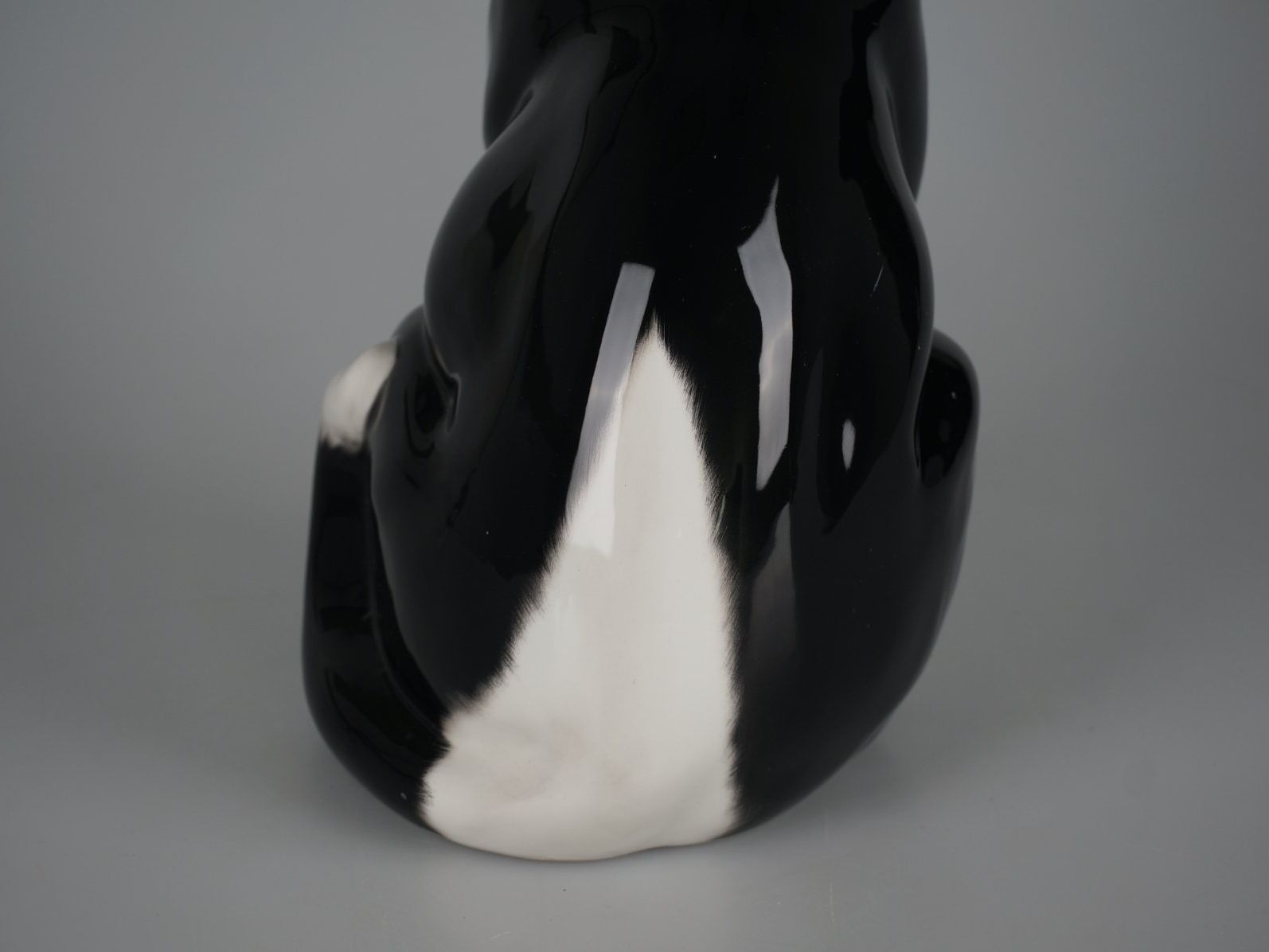 Statuette: Keramik Tuxedo-Katze 12" – Usato da Rüti ZH venduto da Restwert_Rueti_ZH 4