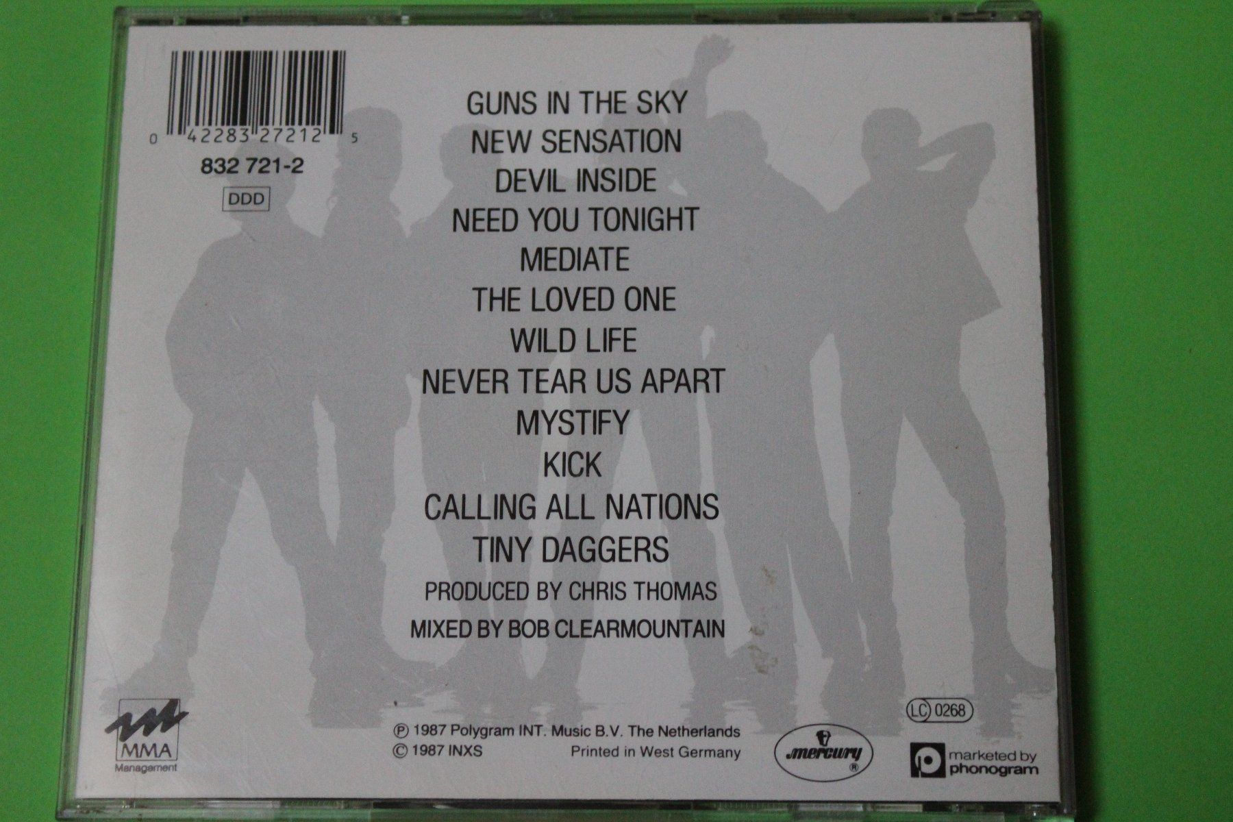CD: INXS - KICK CD aus den 80ern 1987 – Usato da Tübach venduto da JamesStone 4