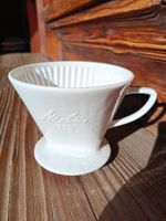 Kaffeefilter Melitta 123 Porzellan weiss guter Zustand