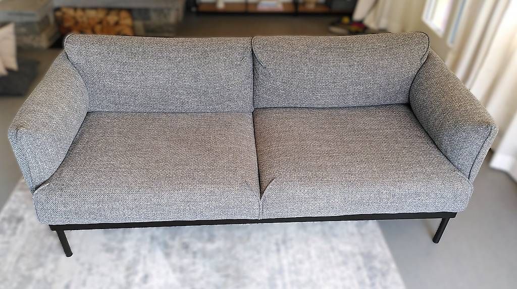 Ikea Sofas: 2 x 3er-Sofa IKEA (Äpplaryd) grau/schwarz – Gebraucht aus Speicher von zagmartin