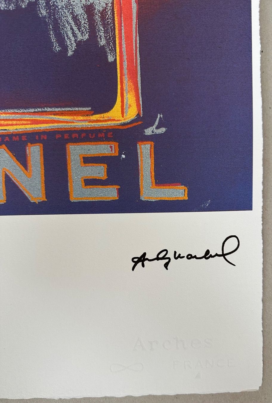 Gemälde: Warhol: Chanel, POP Art 51/100 – Neu (gemäss Beschreibung) aus Meilen von Smgdesign 2
