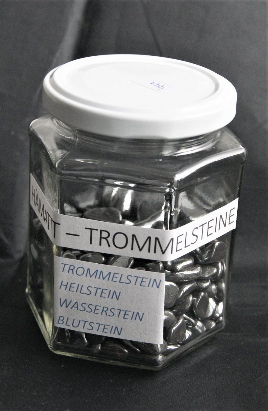 Minerali & Pietre curative: HÄMATIT CHIPS MINI TROMMELSTEINE – Nuovo (secondo la descrizione) da Stadel venduto da Wald100 1