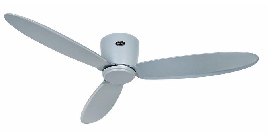 Ventilatoren: Deckenventilator Eco Plano II - Ø132cm - grau - mit Leuchte – Neu und originalverpackt aus Dagmersellen von ZIPZAP8 1