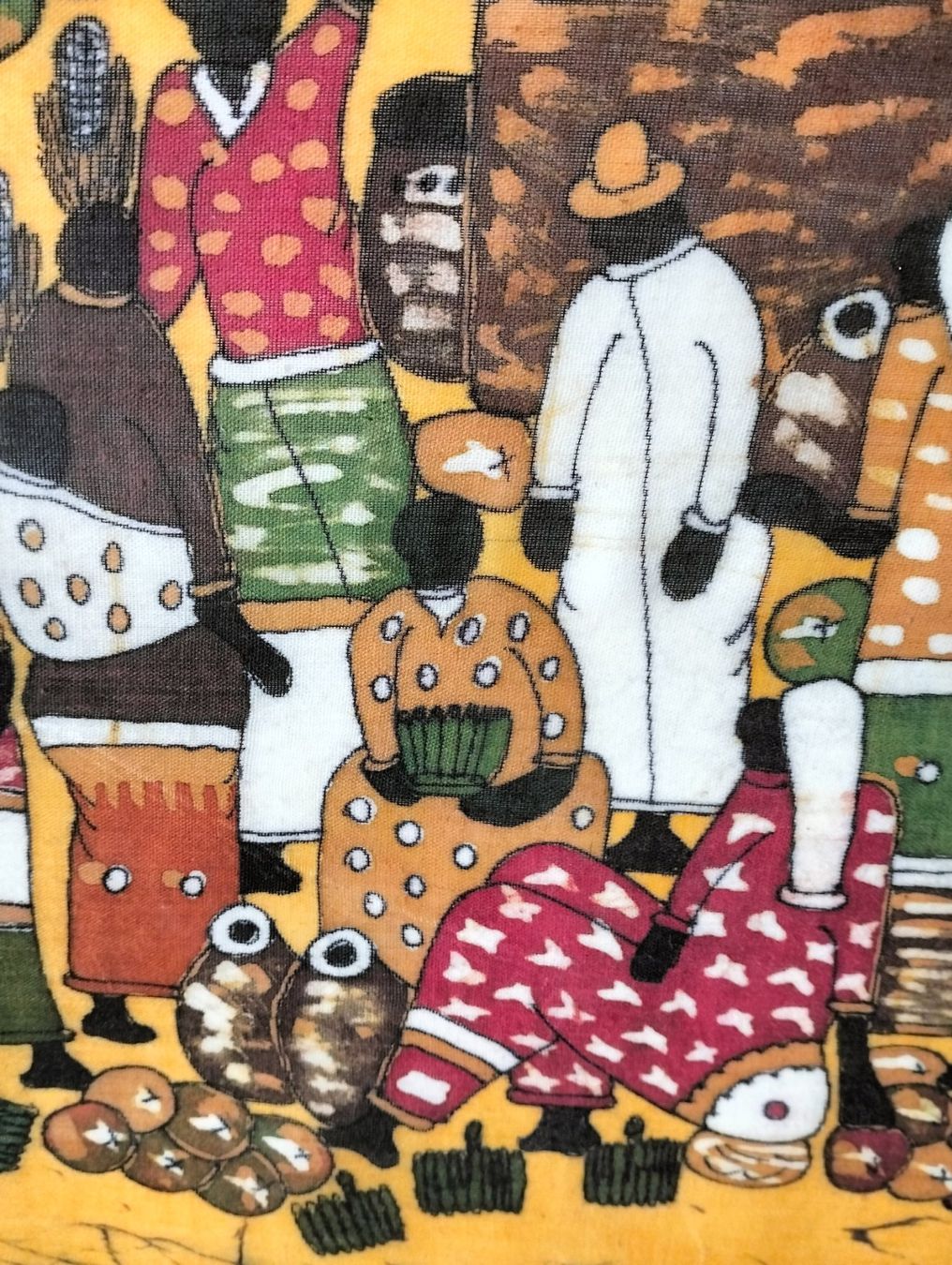 Dipinti: Tableau batik africain sur panneau – Usato da Lausanne venduto da joa_bdz6 6