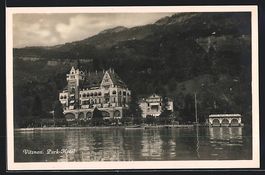 AK Vitznau, Park-Hotel, 1929