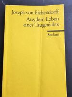 Joseph von Eichendorff - Aus dem Leben eines Taugenichts