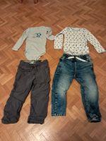 Lot vêtements garçon taille 104 pantalons termo et bodys