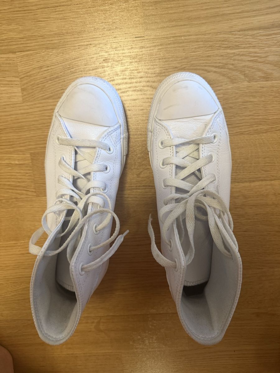 Converse Scarpe da uomo: Converse Chuck Taylor All Star, Size 39, Leather, White – Usato da Zürich venduto da ann_in_zuri 4