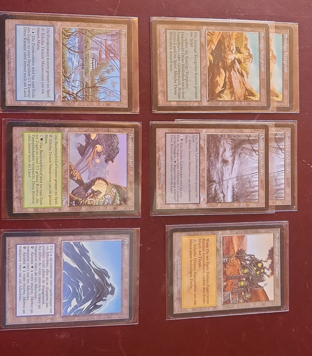 Magic The Gathering Carte collezionabili: Magic The Gathering – versch. Länder – Nuovo (secondo la descrizione) da Untersiggenthal venduto da vonberner