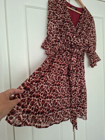 Robe léopard rouge It Hippie taille S