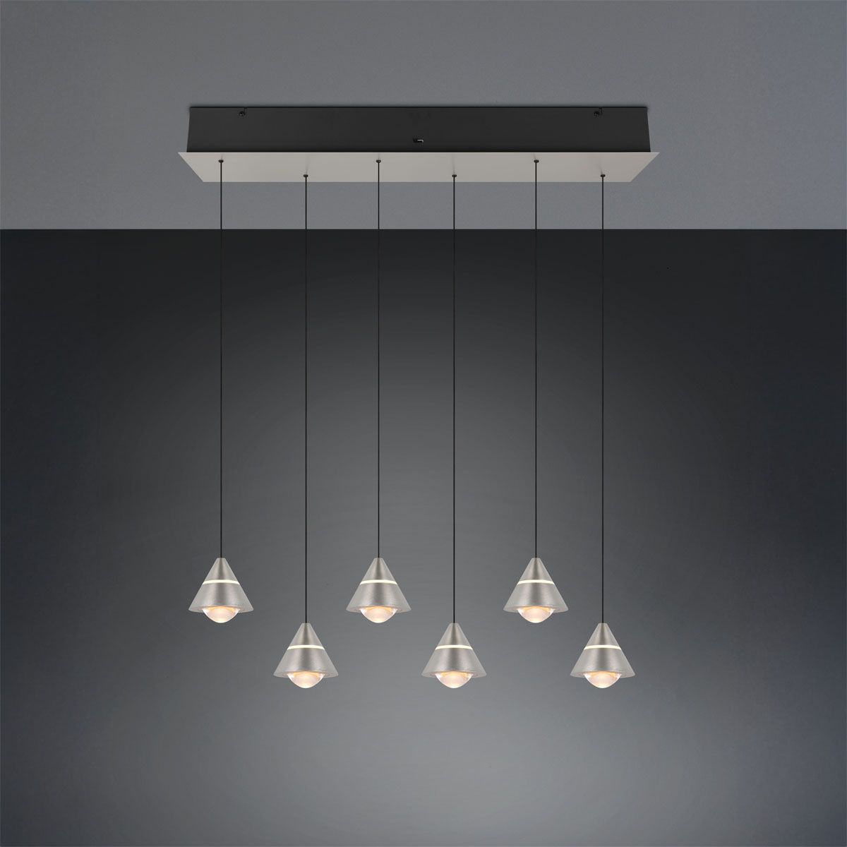 Lampadari & plafoniere: LED Pendelleuchte, CCT, 75 cm x 16 cm – Nuovo (secondo la descrizione) da Kreuzlingen venduto da Smart-Light 3