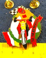 GP MOTORACING ASSEN 2NÄGEL PIN ENAMEL GOLDIG GROSSS