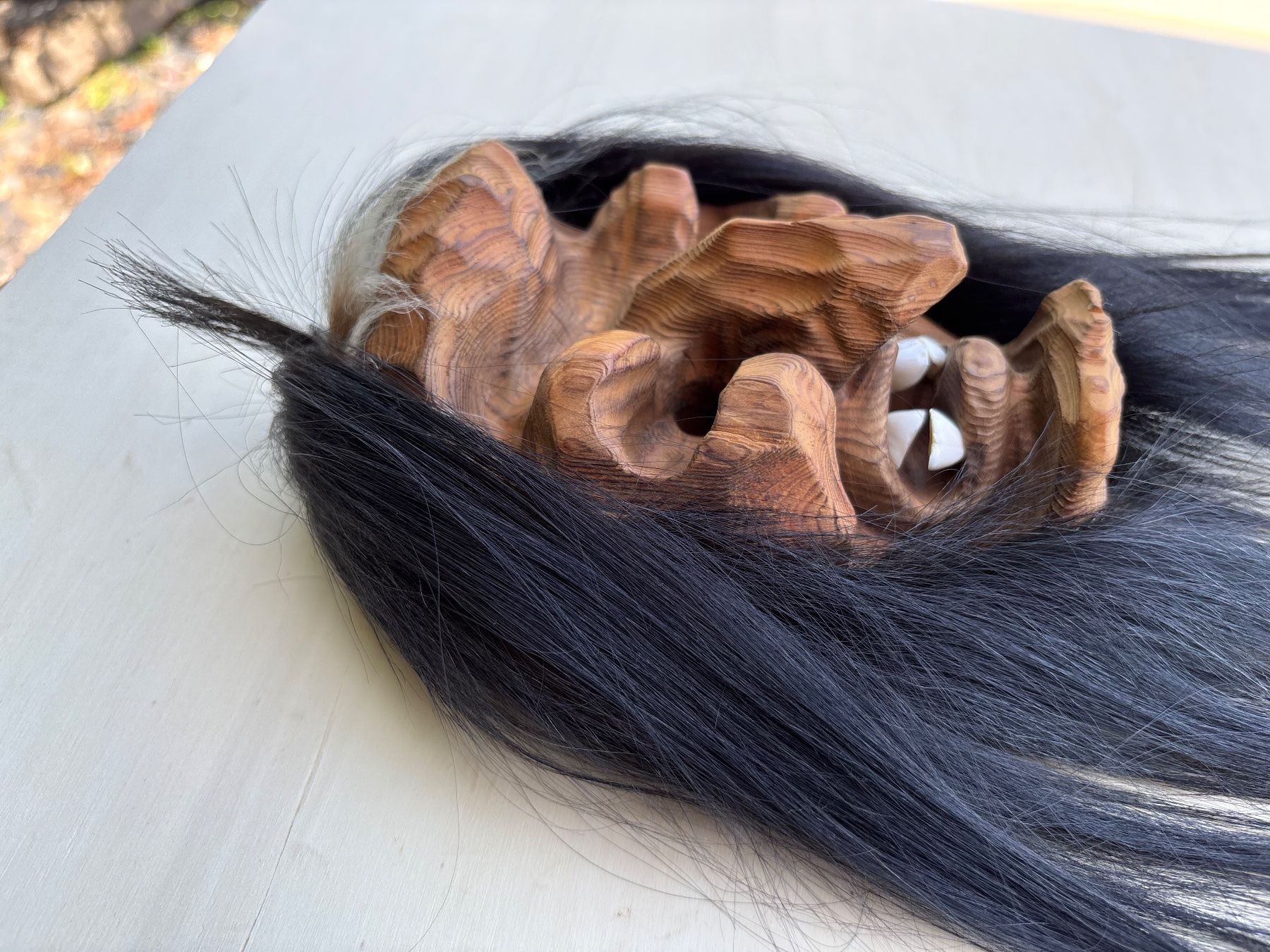 Altro in Antiquarato & Arte: schöne alte Walliser Holzmaske von Siegen Moritz Blatten – Usato da Feldbach venduto da Olive1 3
