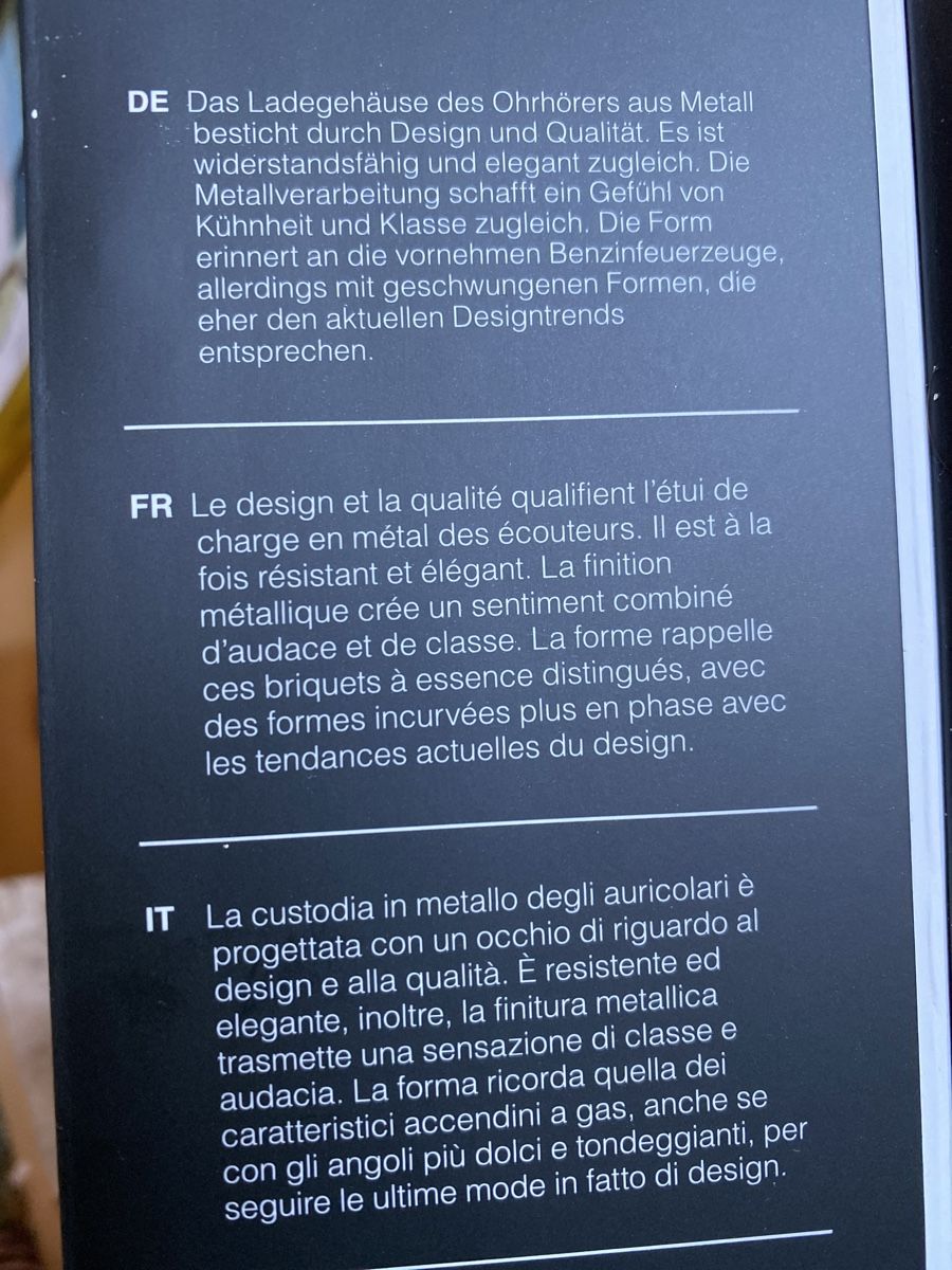 Cuffie: Kopfhörer True Wireless Earphones Premium Edition – Nuovo e nell'imballaggio originale da Effretikon venduto da marcelmaxime 4