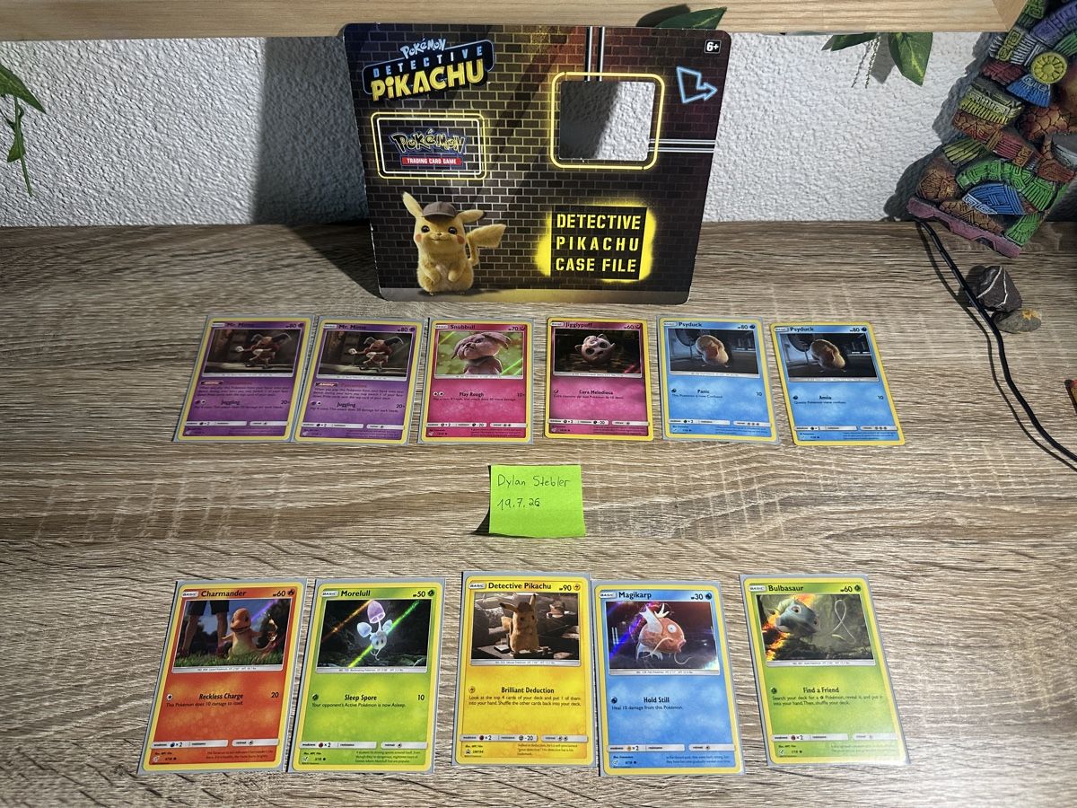 Pokémon Sammelbilder & Trading cards: JP/EN Detective Pikachu Lot – Neu (gemäss Beschreibung) aus Langenthal von DST49 1