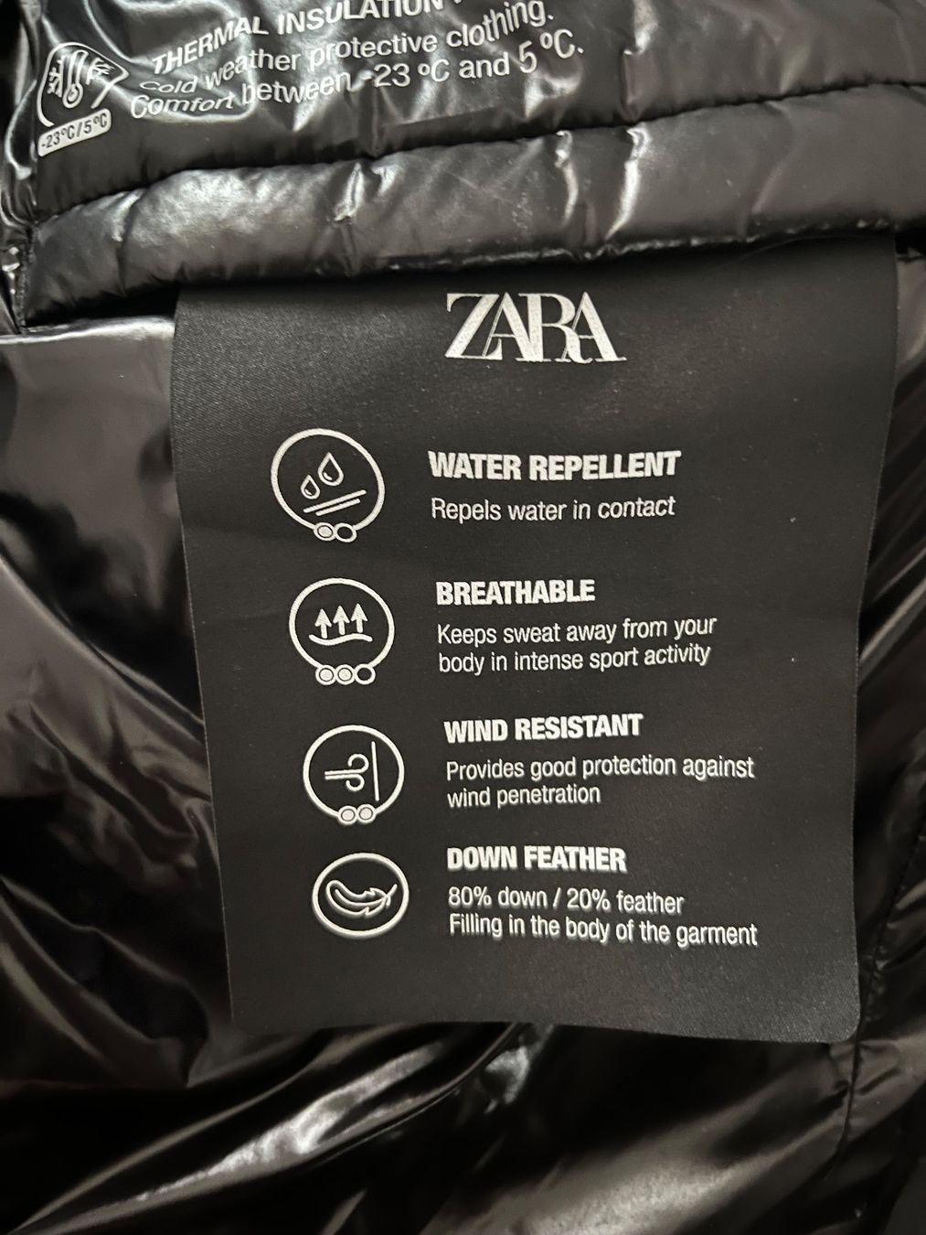 Zara Vestes: ZARA - shiny Puffer (Grösse S) – Neuf (Voir description) à Visp par scallyuri 4