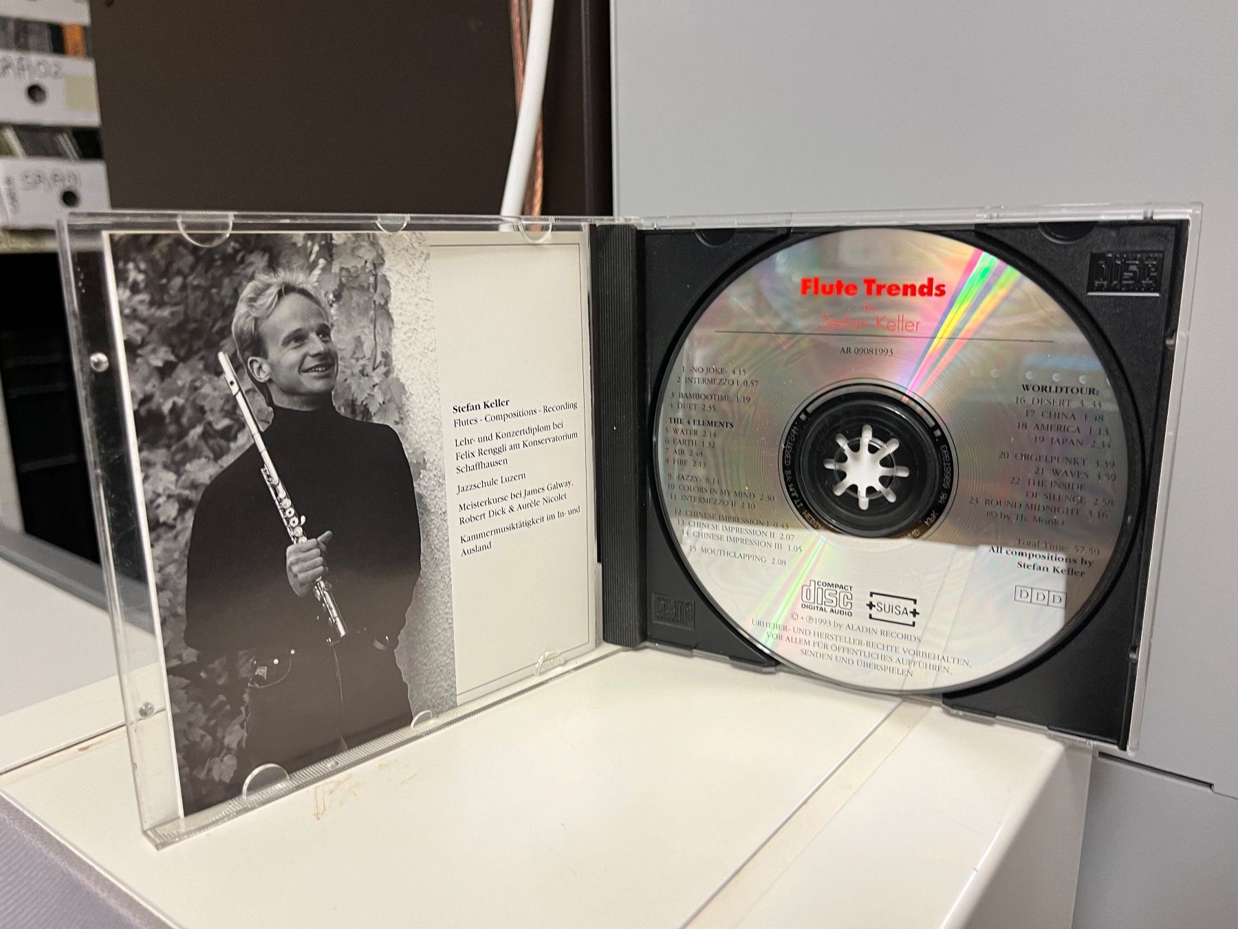 CDs: Stefan Keller - Flute Trends - HA11C – Gebraucht aus Küsnacht ZH von Jazztilldawn 2