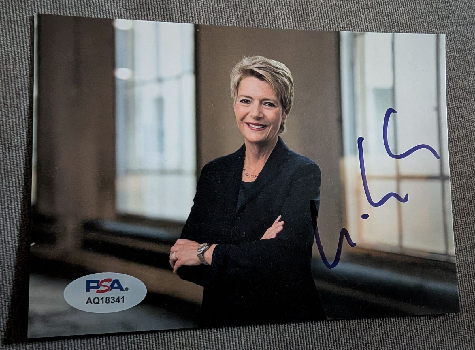 Autographes: Autogramm Karin Keller-Sutter - PSA Zertifiziert – Neuf (Voir description) à Langnau am Albis par MediaRescuerKeLoX 1