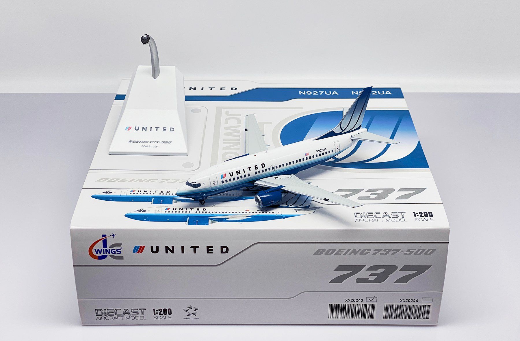 Boeing Kit di modellismo & Modellini statici: B737-500 UNITED – Nuovo e nell'imballaggio originale da Morges venduto da iljamuromez 6