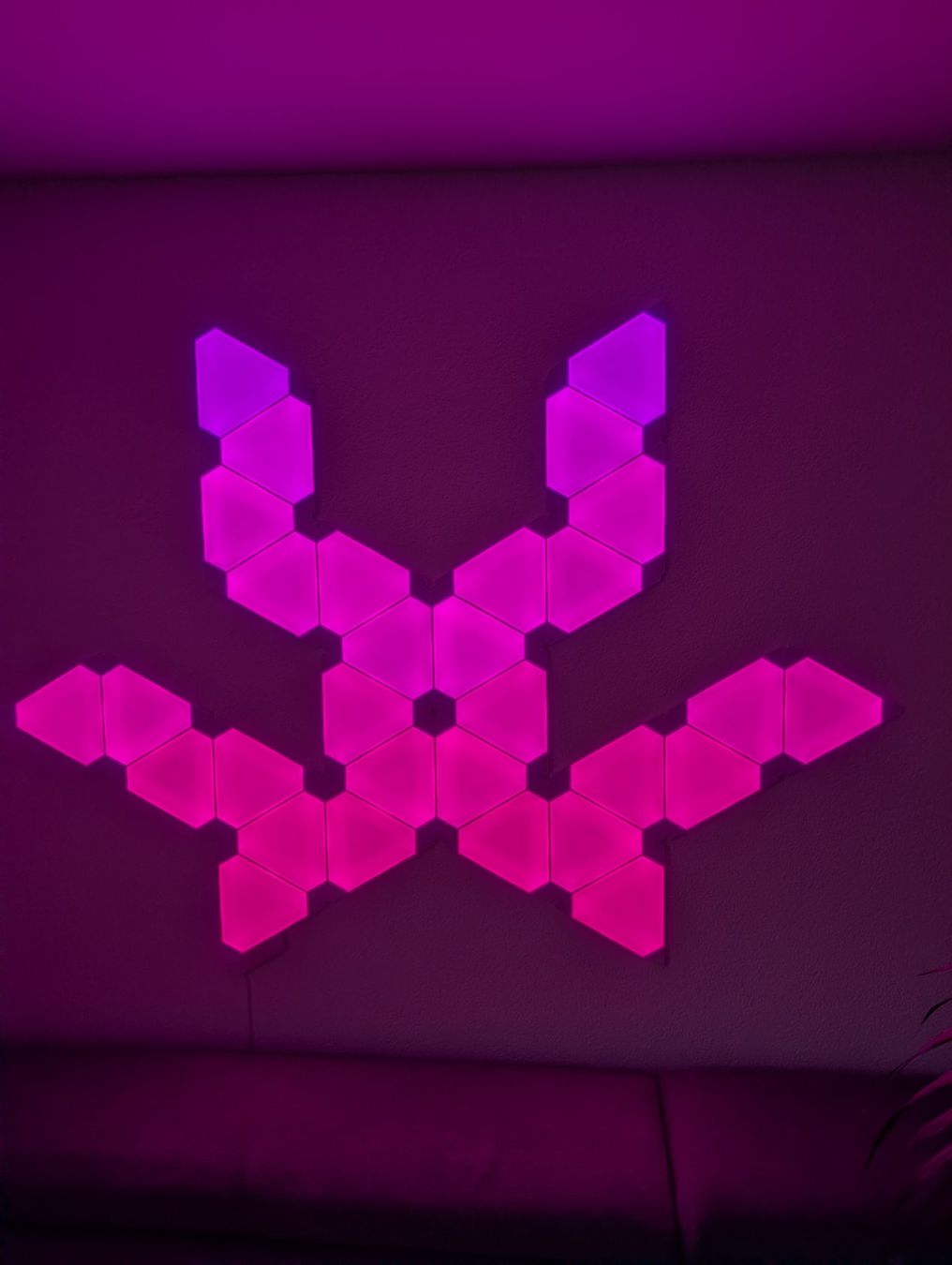Nanoleaf Lampade: Nanoleaf 30 Tiles & Aurora Rhythm – Usato da Waldenburg venduto da castor011 1