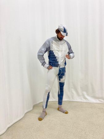 Radsport-Outfit von KünstlerJohannes Willi (CH) 2020