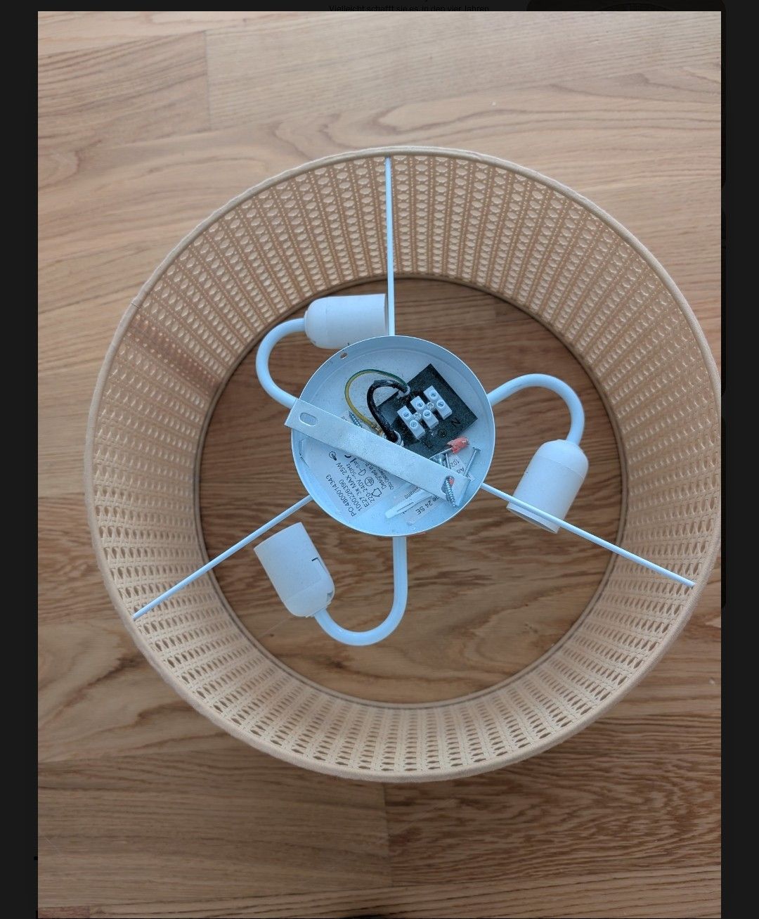 Lampadari & plafoniere: Boho Deckenlampe / Rattan-Look / neuwertig – Nuovo (secondo la descrizione) da Bern venduto da elizie 1