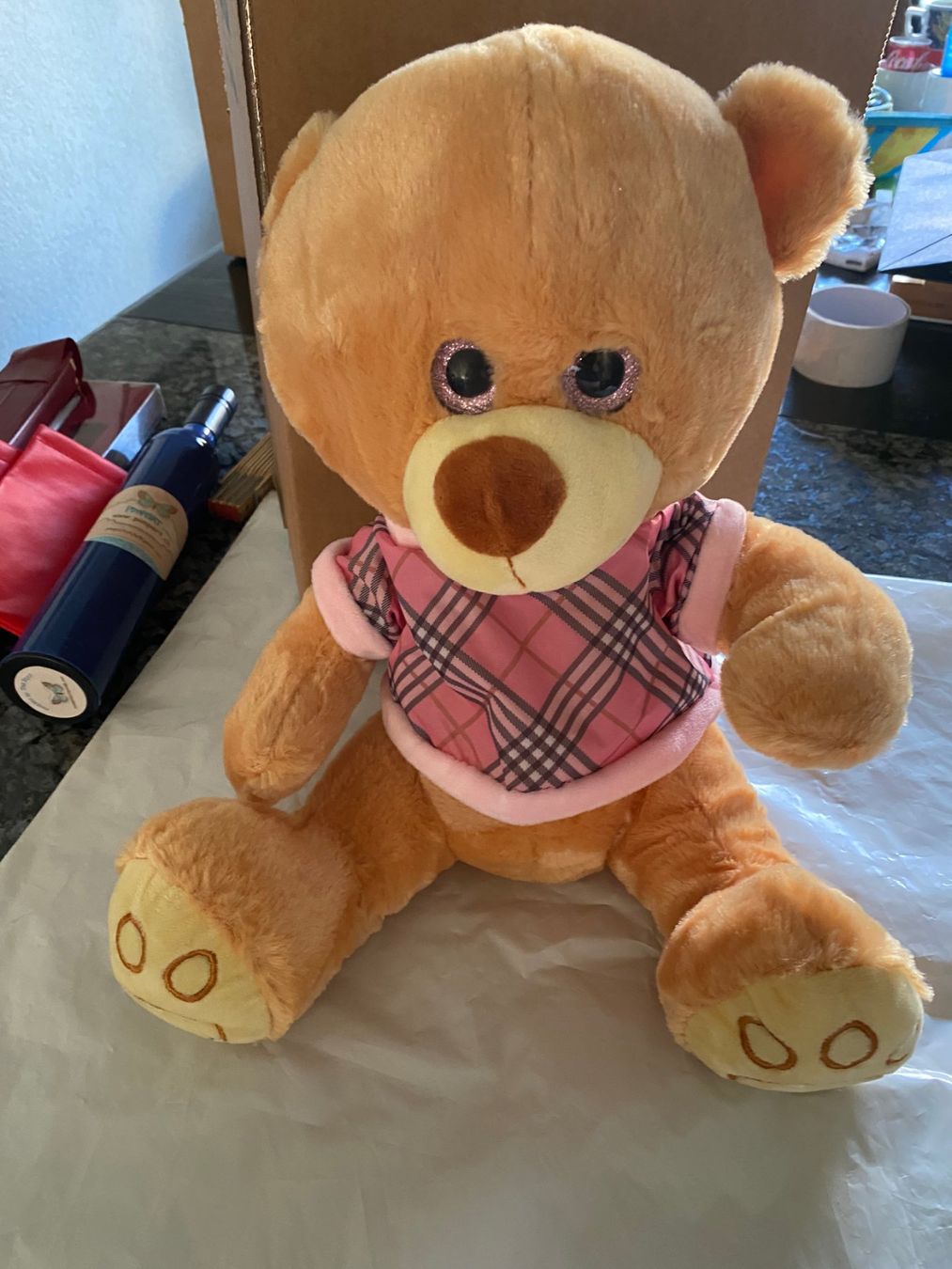 Spielzeuge: kuschliger Bär mit rosa Shirt – Neu (gemäss Beschreibung) aus Allenwinden von Obalu 1