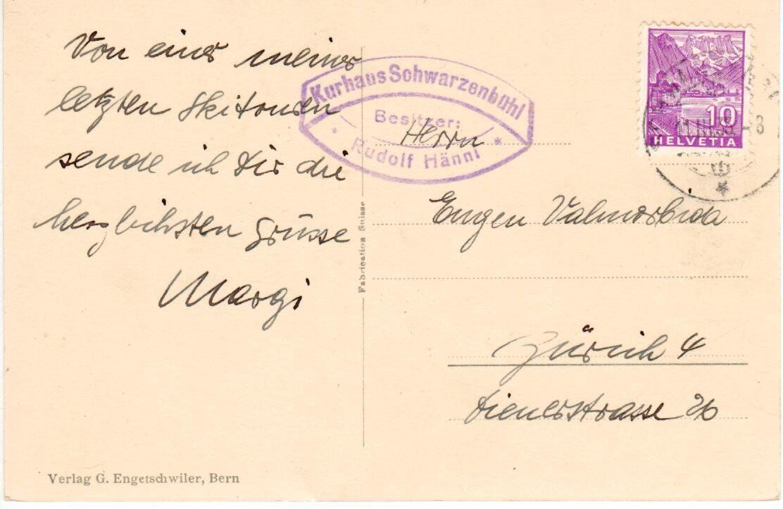 Cartes postales: Gantrist im Mondschein – D'occasion à Wolhusen par Curver9 1