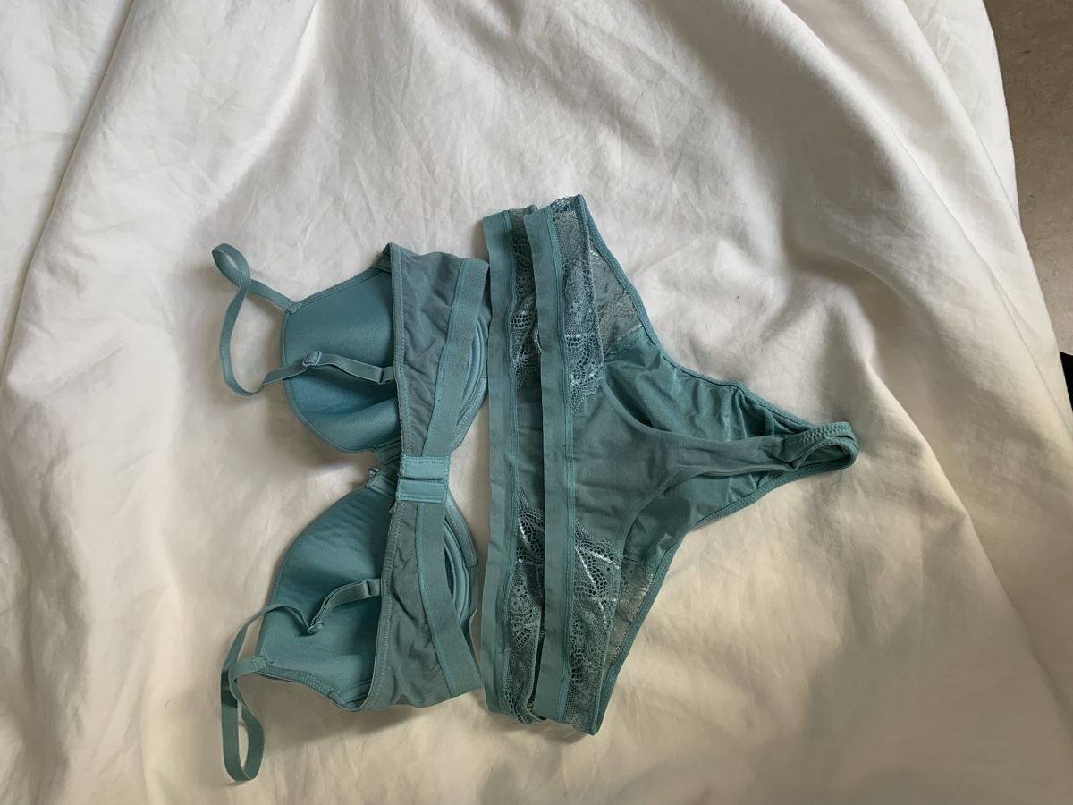 Beldona Altra biancheria intima: Beldona Set, Türkis, Grösse S/75C, Spitz – Usato da Zürich venduto da spaghetti.funk 1