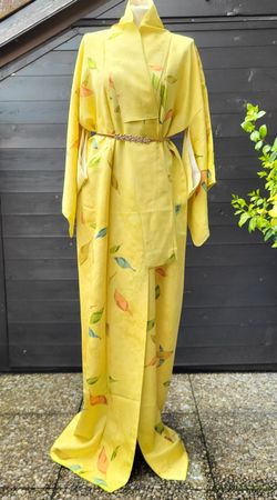 Kimono jaune